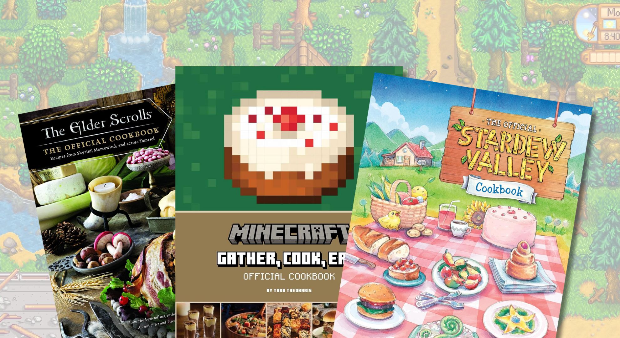 10 หนังสือทำอาหารจากวิดีโอเกม ที่จะทำให้สูตรอาหารโปรดในเกมของคุณมีชีวิตจริง