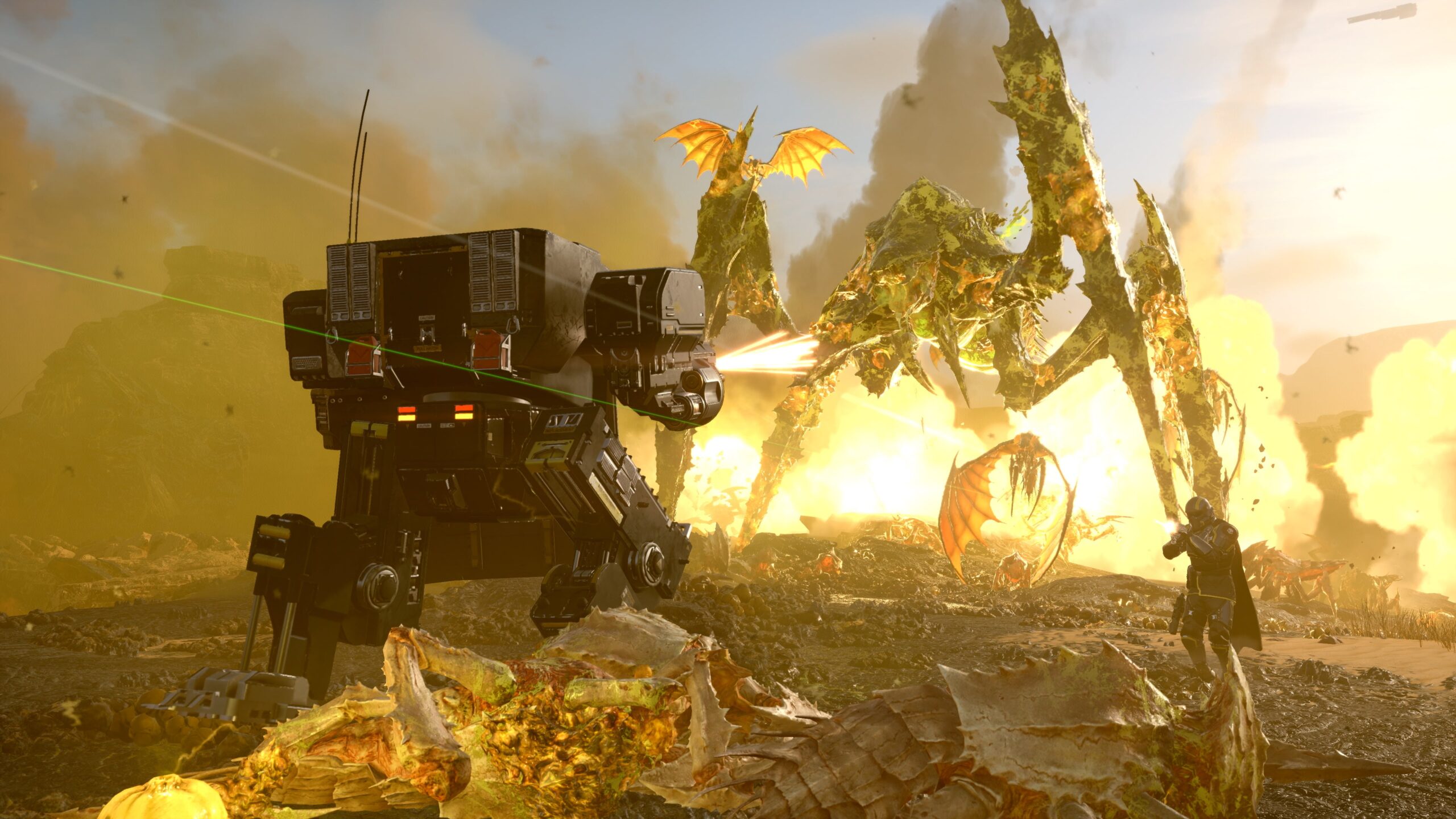 Helldivers 2: Обновление «Машинерия угнетения» 6.2.2 вносит крупные изменения баланса и добавляет два новых биома