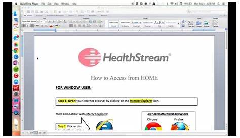 Www.healthstream/hca Hca 481 Как получить доступ к Healthstream с домашнего YouTube