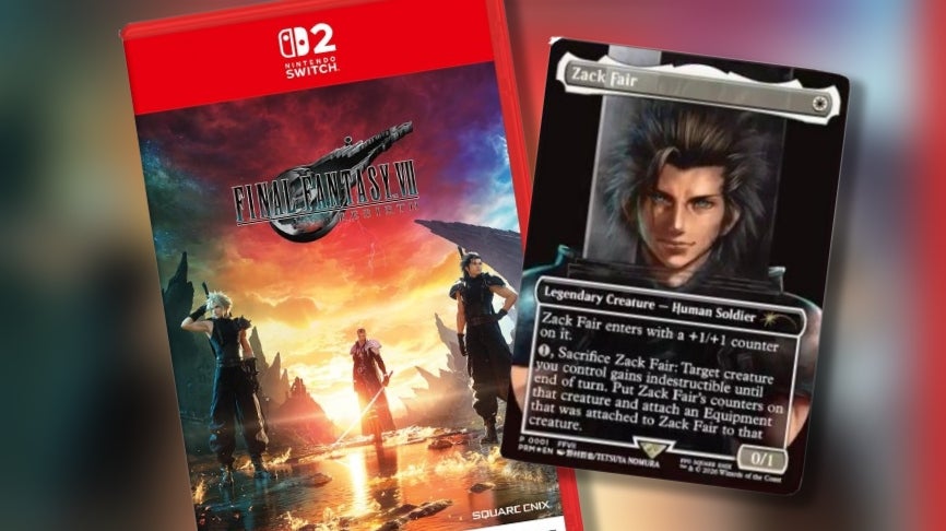 Amazon Giảm Giá Đặt Hàng Trước Final Fantasy 7 Rebirth Switch 2 Ngang Bằng Argos — Vẫn Kèm Thẻ MTG Miễn Phí