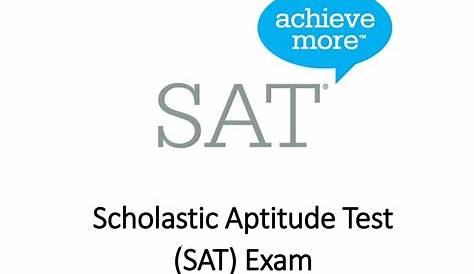 Scholastic/sn3 Sat Scholastic Assessment Test (Схематическое тестирование)