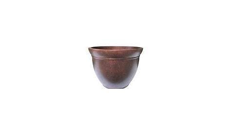 Costco Large Planters Kittredge 22\» 56cm Resin Planter in Brown Uk