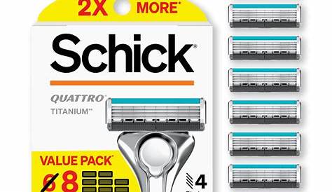 Is Schick Quattro Discontinued Titanium Men’s Razor Blade Refills 8 Ct