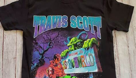 Эксклюзивная футболка Travis Scott Astroworld A Fashion Phenomenon L T Shirt Size Lr… Gem
