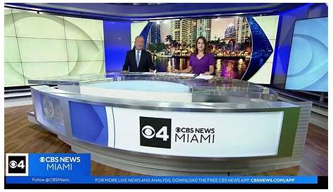 Wfor Miami News Team Cbs 1100pm Montage Август 2011 Youtube