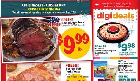 Heb Weekly Ad Lubbock 25 декабря 31 2021 S2