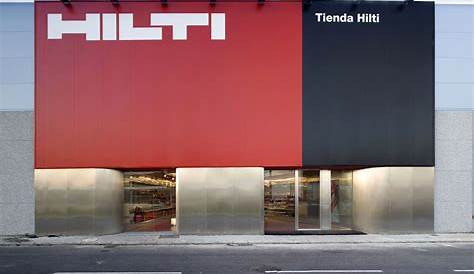 Hilti Store Honolulu с логотипами на фасаде здания