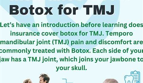 Страховое покрытие для ботокса для TMJ: узнайте сейчас
