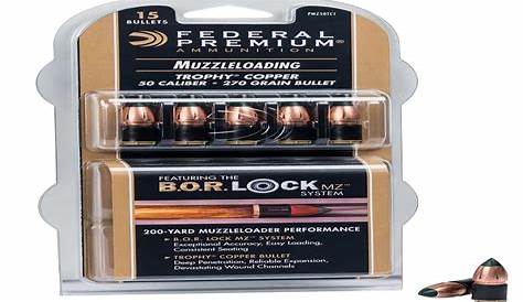 Федеральные пули-зарядчики B O R Lock Mz