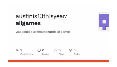 Allgames Github 2dgamedevelopment · Темы
