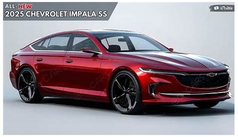 2025 Chevy Impala Ss Будущее мышечных автомобилей: легенда Chevrolet, которая стала современной