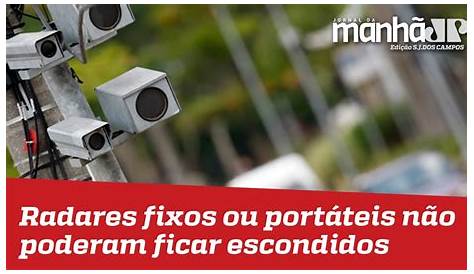 Rva Radar Es Fixo Ou Portátil Não Poderão Ficar Escondidos Portal