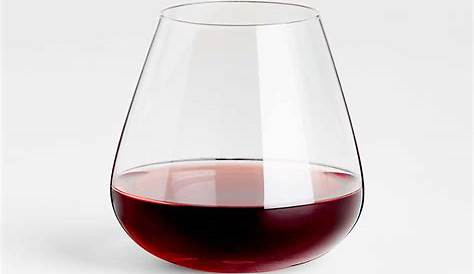 Винные очки с багровым и брусчатым хипом 19 Oz Red Glass Uae