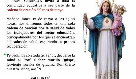 Marally Morales La Jornada Sigue Cadena De OraciÓn Por La Salud De La Candidata