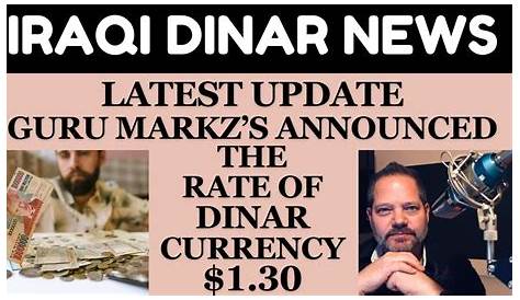 Dinar Recap Markz Иракский более мощный, чем 1 к 1 50 Usd Guru