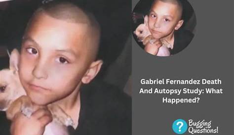 Autopsy Photos Of Gabriel Fernandez ¿qué Reveló La Autopsia Del Pequeño ? Radio Fórmula