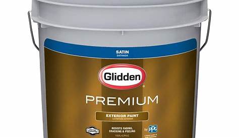 Наружная краска Glidden Paint Premium 5 Gal Satin Latex Gl691305 Дом