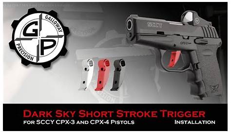 Sccy Trigger обновил набор короткого инсульта для Cpx1 Gen 3 и Cpx2 Gen 3