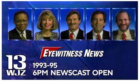 Wjz Tv 13 News Station Baltimore Eyewitness Weekend Открыт в 19931995