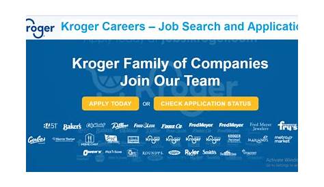 Kroger Jobs Applysetting  ⁇  Заявка на работу Как подать заявку онлайн