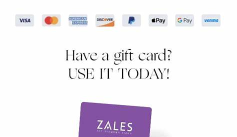 Zales Payments Варианты оплаты