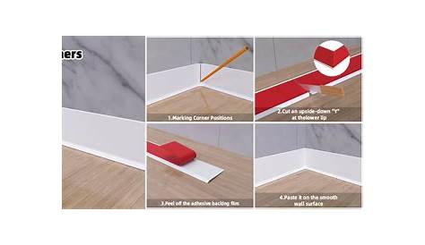 Peel and Stick Baseboard — лучший способ формования