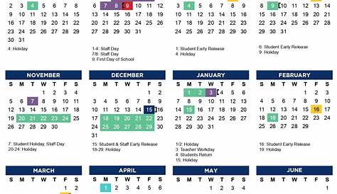 Календарь школ Leander Isd Calander Каникулы 20232024