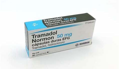 Tramadol With Flexeril Normon Efg 50 Mg 60 Capsulas Farmacéuticos
