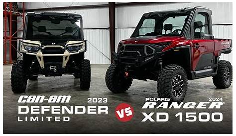 Can Am Defender Limited против Polaris Ranger Northstar Custom Builds
