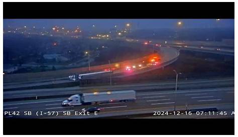 294 Northbound Accident Today Rollover on I57 I закрывает Ramps Nbc Chicago