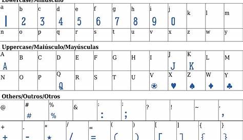 Номера Deuce Font Free T 26 Литейный завод цифрового типа