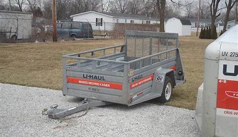 U Haul Open Trailersindex2 5×9 Hal Трейлер Белый Вольф Flickr