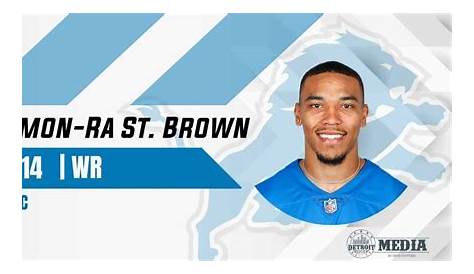 Amonra St Brown Team: Get to Know Detroit Lions’ Fourthround Pick Wr Amonra (недоступная ссылка — история).