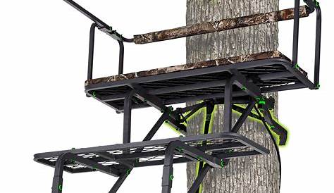 Realtree Ladder Stand Расширение Two Man Setup Видео