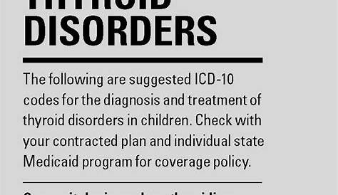 Семейство Hx болезни щитовидной железы Icd 10 расстройств, оценка проявлений и управление ими