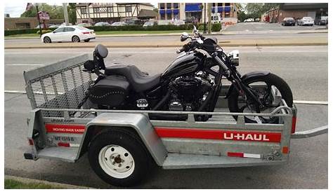 Трейлер мотоцикла U Haul Hal Yamaha Star Stryker