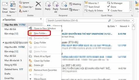 Tulane Email Outlook Cách Tạo Thư Mục Trong Web Phân Loại Chuyển
