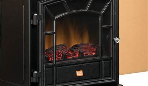 Тракторный камин-нагреватель RedstoneTM Black Electric Stove с Co