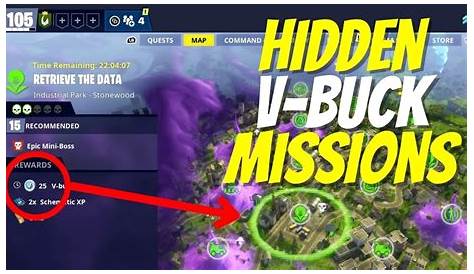 Vbuck Mission в Fortnite спасет мир