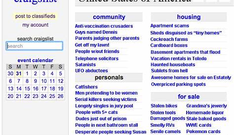 Tri City Craigslist в городах