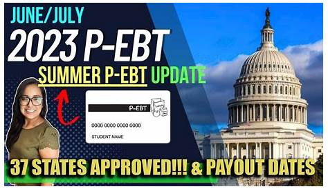 Раскрыты сроки депозита P Ebt 2023 для Луизианы Новая дата июнь Июль Новые 391 год
