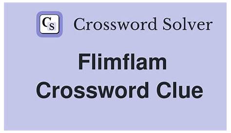Оригинальное название: The Ultimate Guide to Solving the Flimflam Crossword Clue
