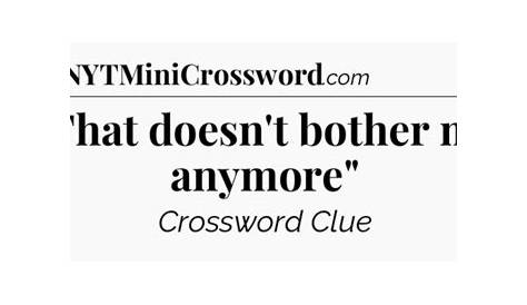 Разблокировка The Bother Greatly Crossword Clue: Your Essential Guide