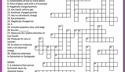 Оригинальное название: Unraveling the Difficult College Chemistry Class: A Crossword Clue Answer