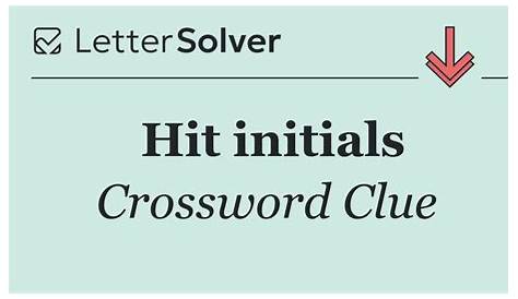 Найдите ответ на хит-шоу с инициалами «T.V.» Crossword Clue!