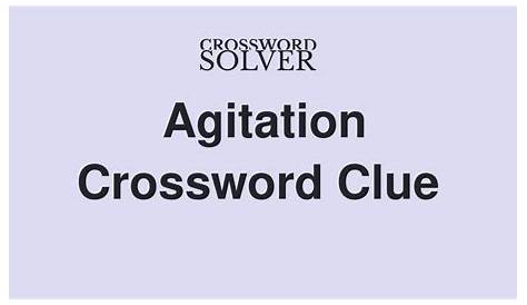 Оригинальное название: The Ultimate Guide to Solving the Agitation Crossword Clue