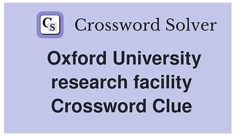 Оригинальное название: The Oxford Figure Crossword Clue: Your Guide to Solving Puzzles