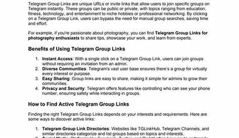 Оригинальное название: Teen Groups Telegram: Connect, Share, And Enjoy!
