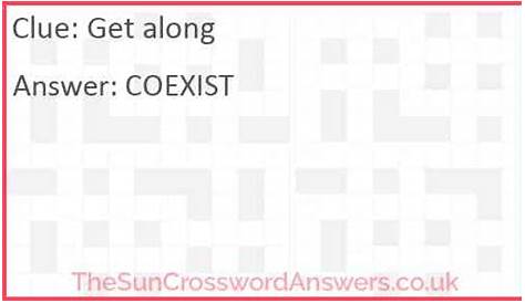 Скачать игру The Answer to the Get Along Well Crossword Clue