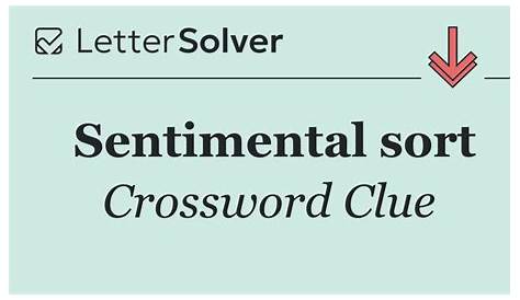 Оригинальное название: The Ultimate Guide to Solving the Sentimental Sort Crossword Clue